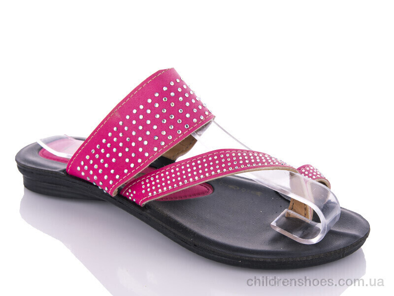 Шлепки W26-Linda fuchsia DeMur / p. 36-40 / 6пар