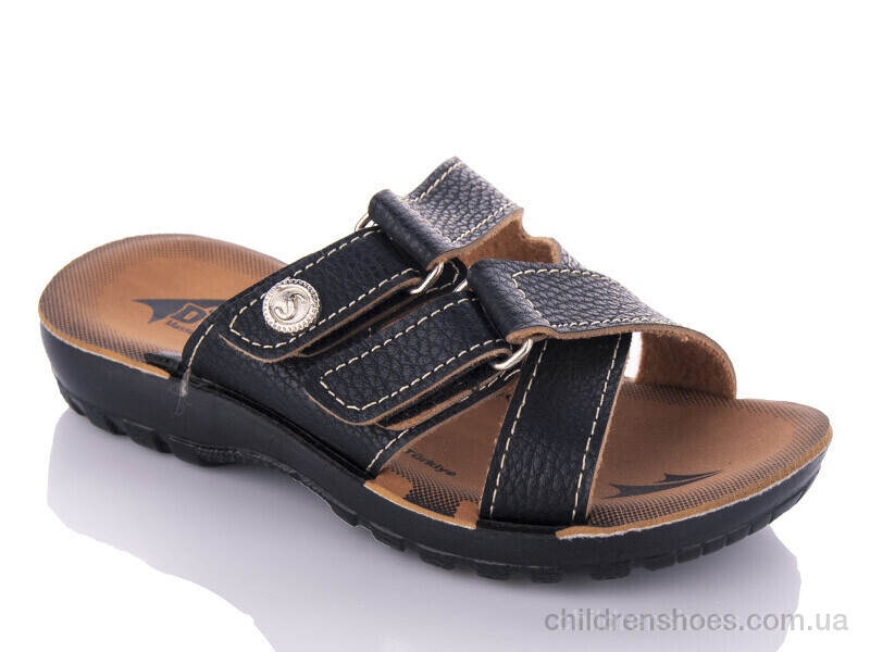 Шлепки K26-710 black (24-30) DeMur / p. 25-30 / 6пар