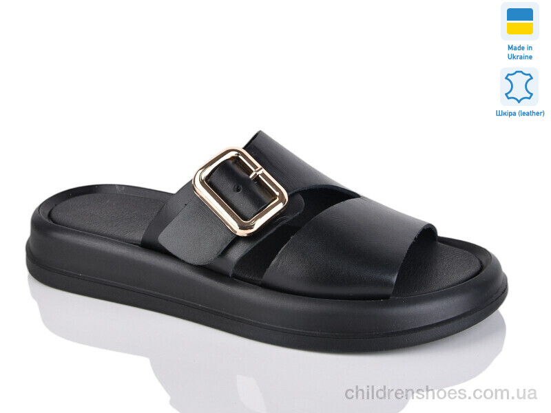 Шлепки женские No brand 519 ч.к.