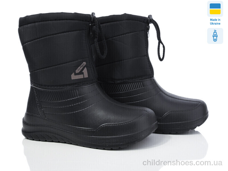 Сапоги из пены Гипанис 391-1A чорний 2025