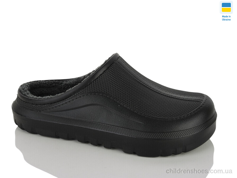 Галоши N123 чорний Lot Shoes / p. 41-45 / 6пар