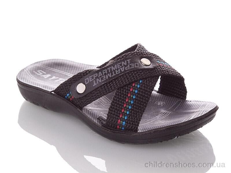Шлепки K26-Depart black (24-30) DeMur / p. 26-30 / 6пар