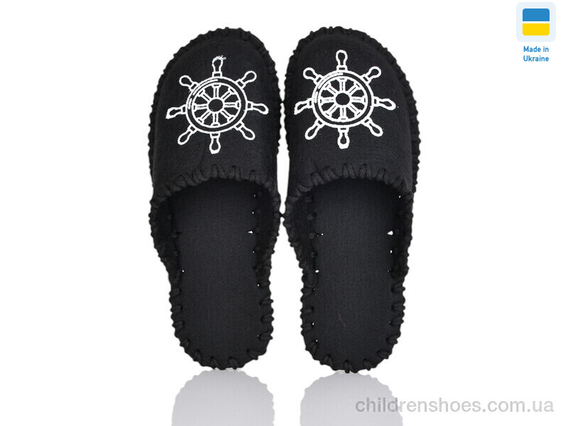 Тапки Vends 329M чорний