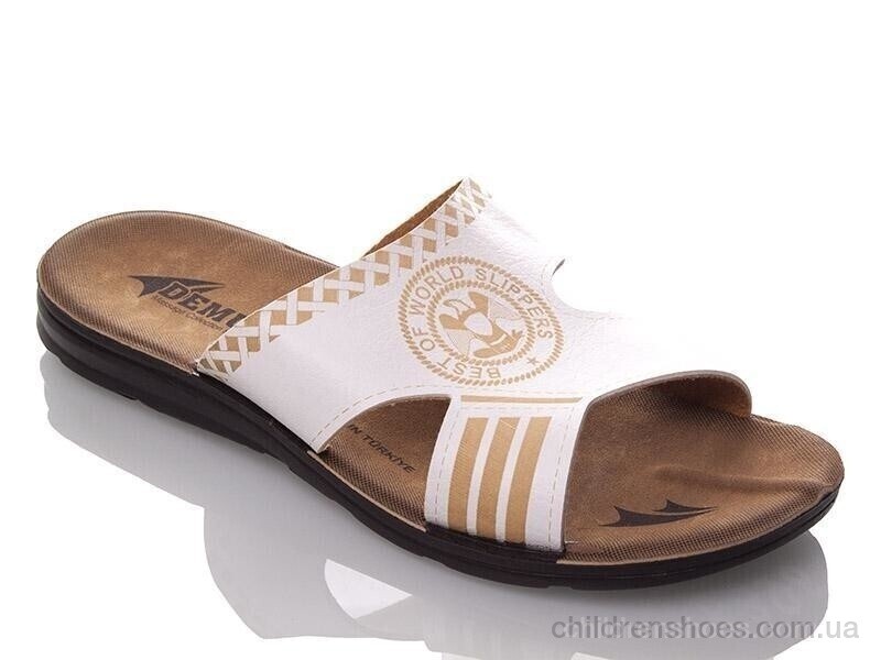Шлепки Demur M6396 white