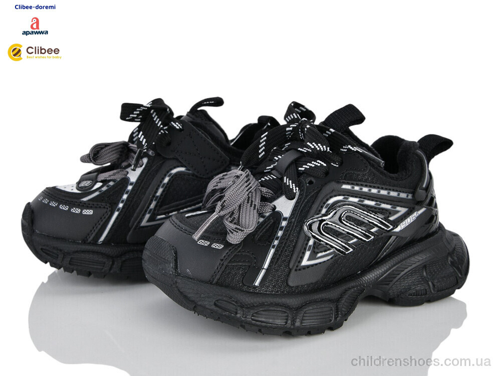 Кроссовки 59B2552 black Clibee-Doremi / p. 27-30 / 5пар