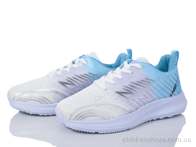 Кроссовки Violeta 182-36 white-blue