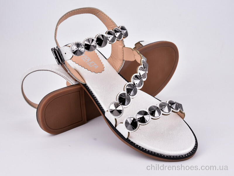 Босоножки 100-11 white Violeta / p. 36-41 / 8пар
