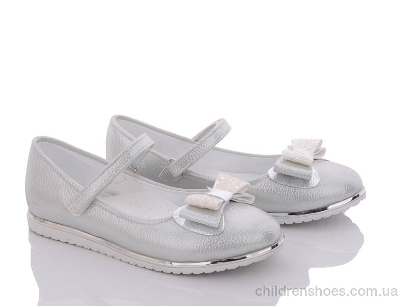Туфли Richy kids Турция 0074серебро