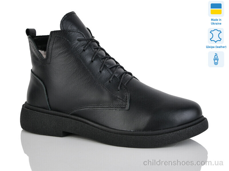 Ботинки No brand 3-1 чорний к. зима