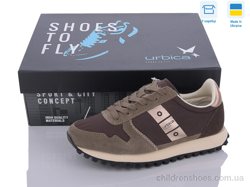 Кроссовки Urbica UWB24101 brown-bronze