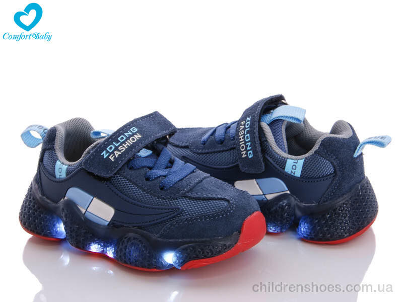 Кроссовки 19970 син-червоний Comfort-baby / p. 26-30 / 6пар