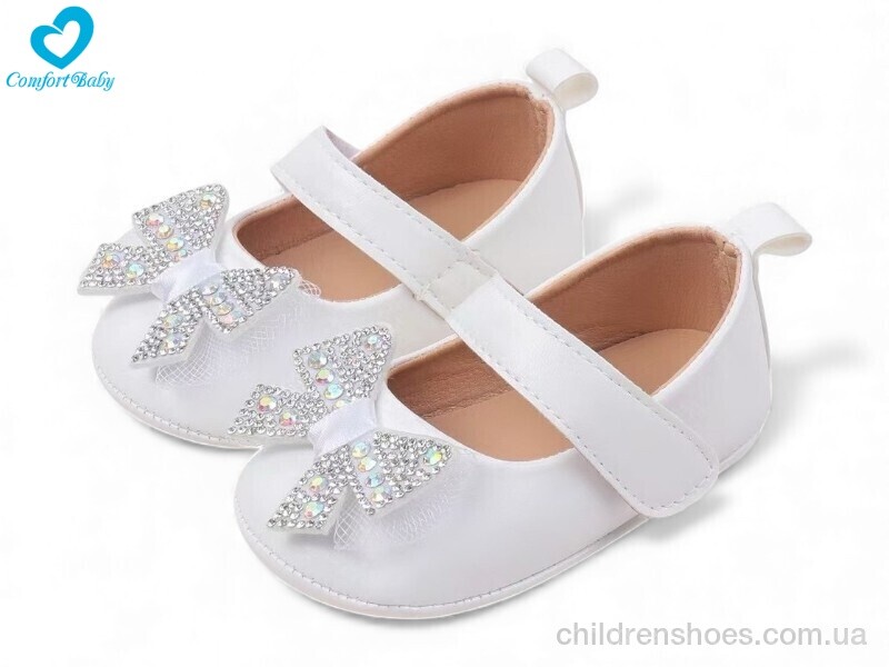Пинетки 5122-10 білий Comfort-baby / p. 11-13 / 6пар