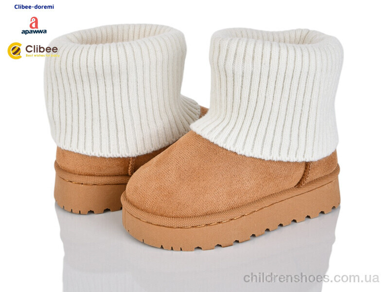 Угги F950B camel Clibee-Doremi / p. 25-30 / 8пар