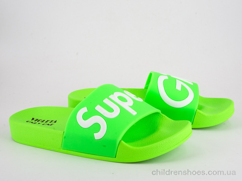 Шлепки женские Violeta only one 8-305 green
