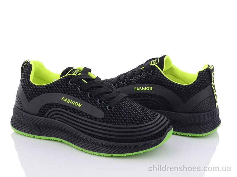 Кроссовки Violeta only one 197-141 black-green