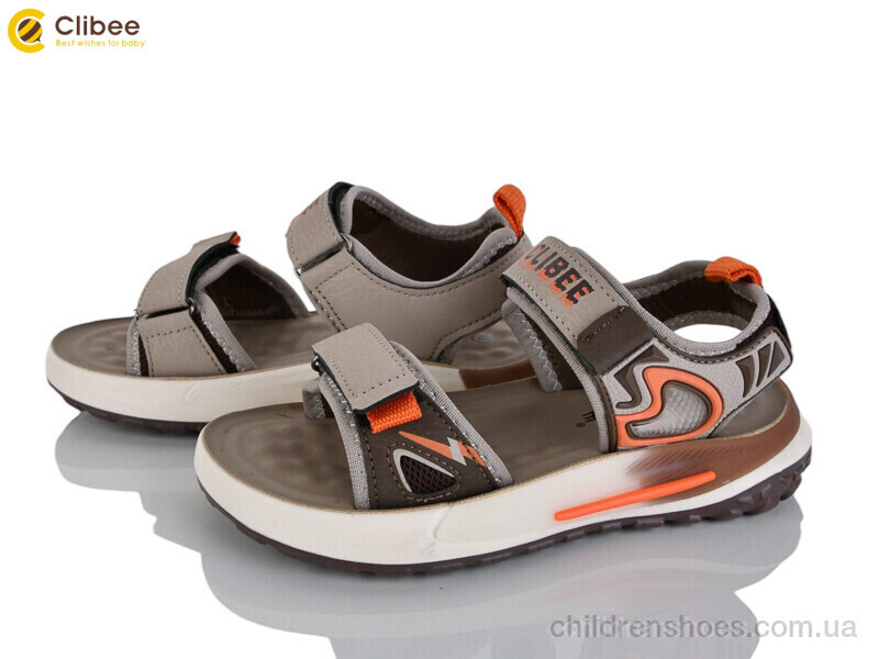 Сандалии Clibee ZC2311-4 khaki-orange