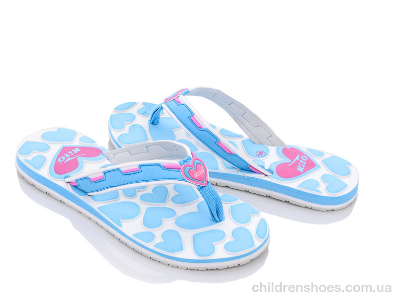 Шлепки женские Kito W8523 l.blue