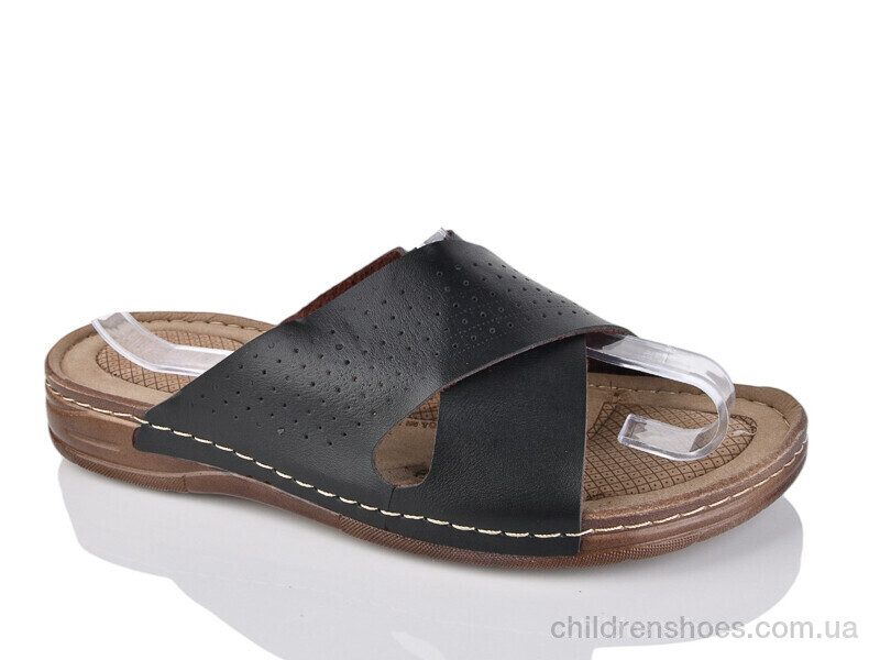 Шлепки No brand 252 black
