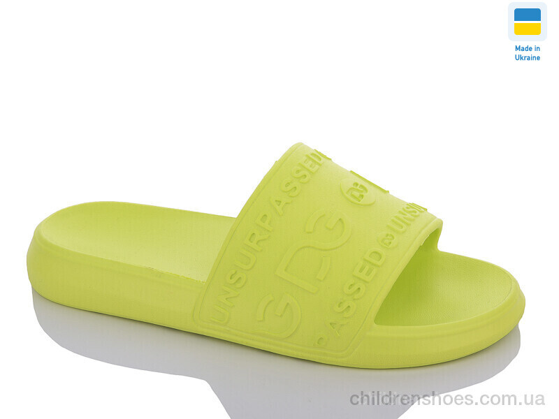 Шлепки женские No brand 249 лайм