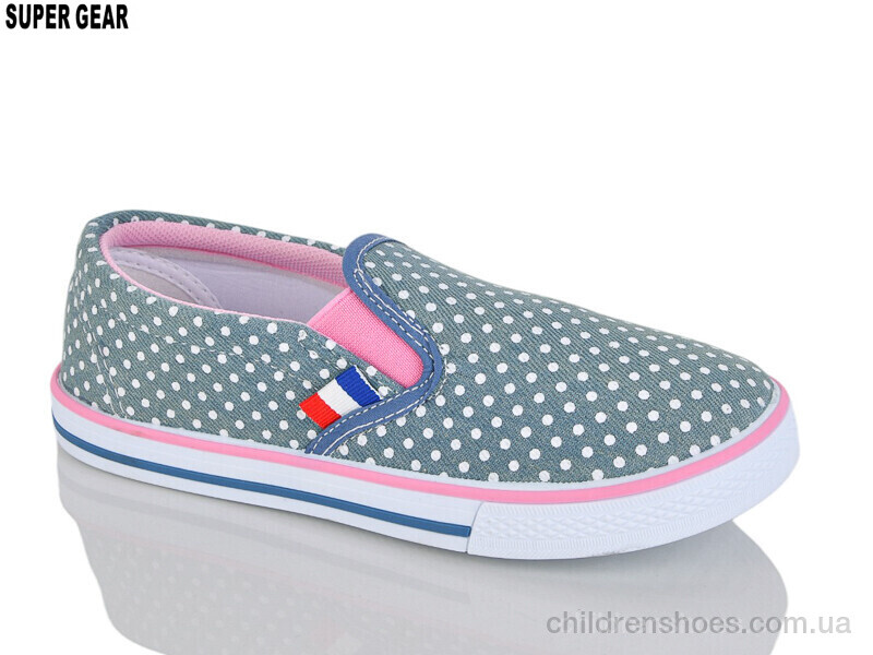 Слипоны Super Gear 06691-2 blue