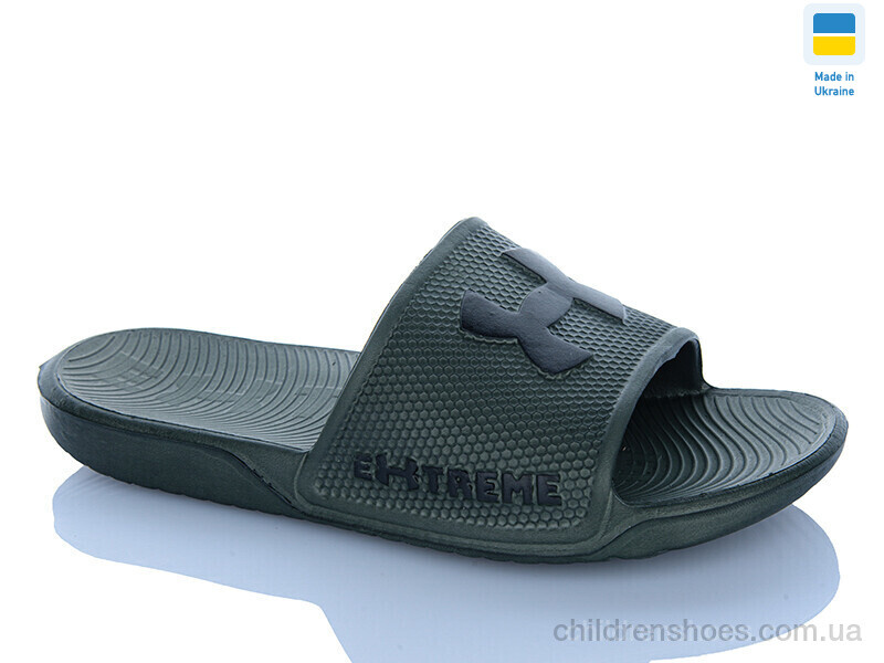 Шлепки No brand 6124 хакі
