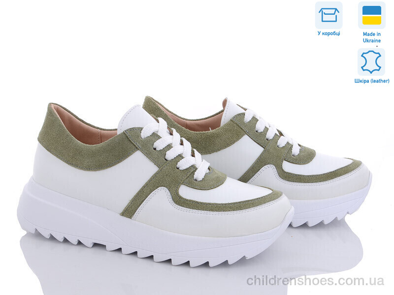 Кроссовки A.N.I.One 5069-55 б.ш. олів.