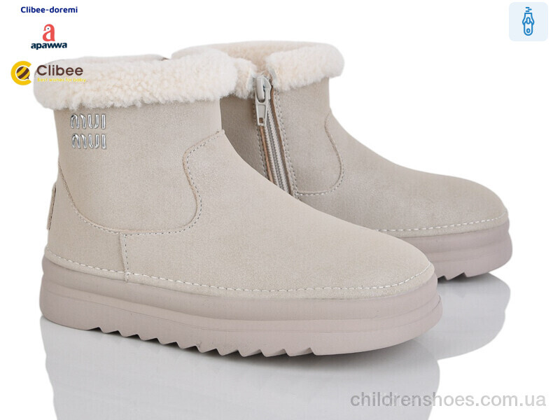 Ботинки G83870 beige Clibee-Doremi / p. 31-37 / 7пар