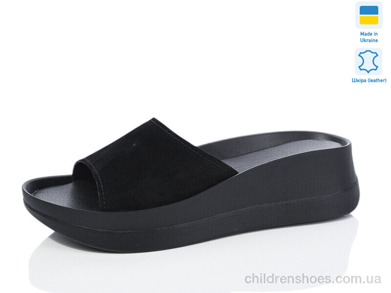 Шлепки женские No brand 500-25 чорний з.