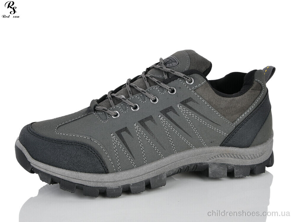 Кроссовки FC314 grey Red Sun / p. 42-46 / 8пар