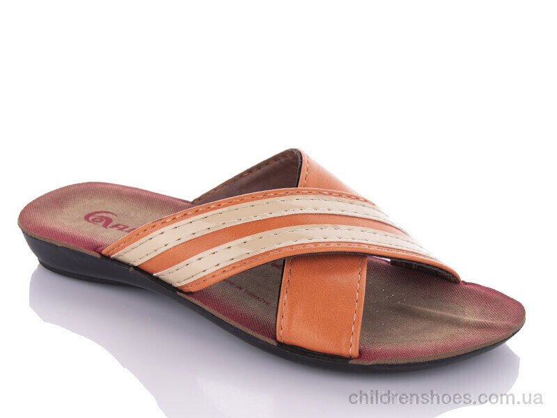 Шлепки K26-7144 orange (30-35) DeMur / p. 30-35 / 6пар