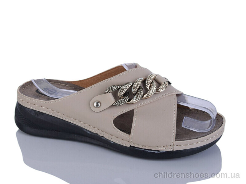 Шлепки женские Serra 63001-3 beige