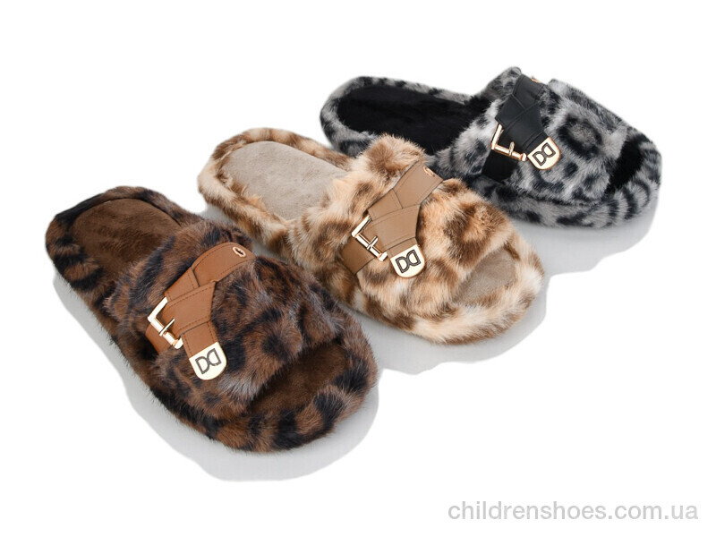 Тапки No brand 6860-1 mix