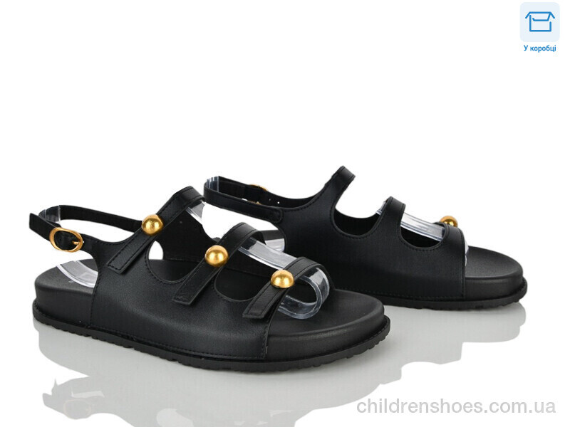 Босоножки 4435-ST-JZ03 black Мир / p. 36-41 / 8пар