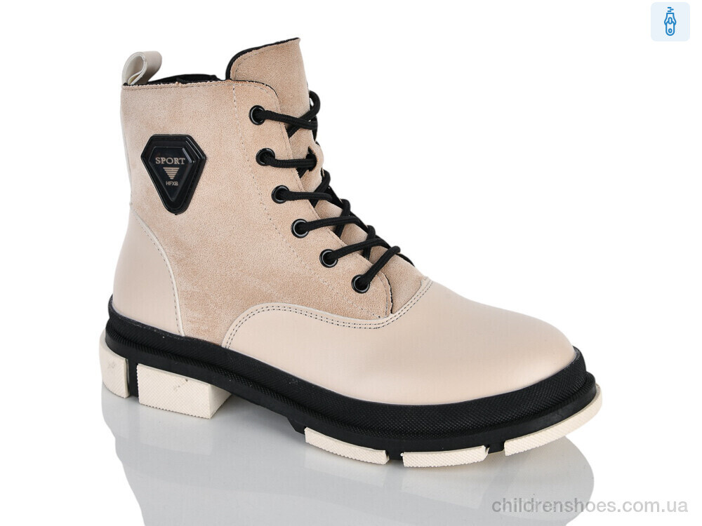 Ботинки 197-28 beige DINO ALBAT / p. 36-41 / 8пар