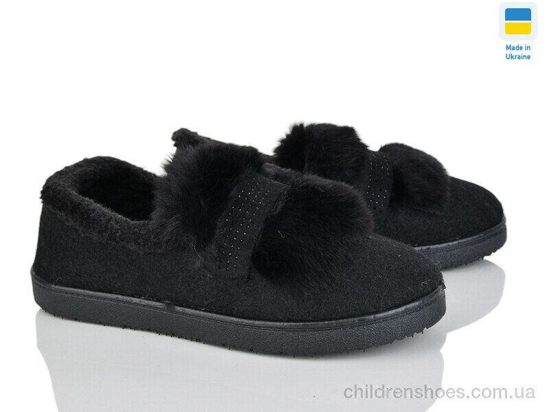 Туфли Progress Progress УВ22 хутро чорний