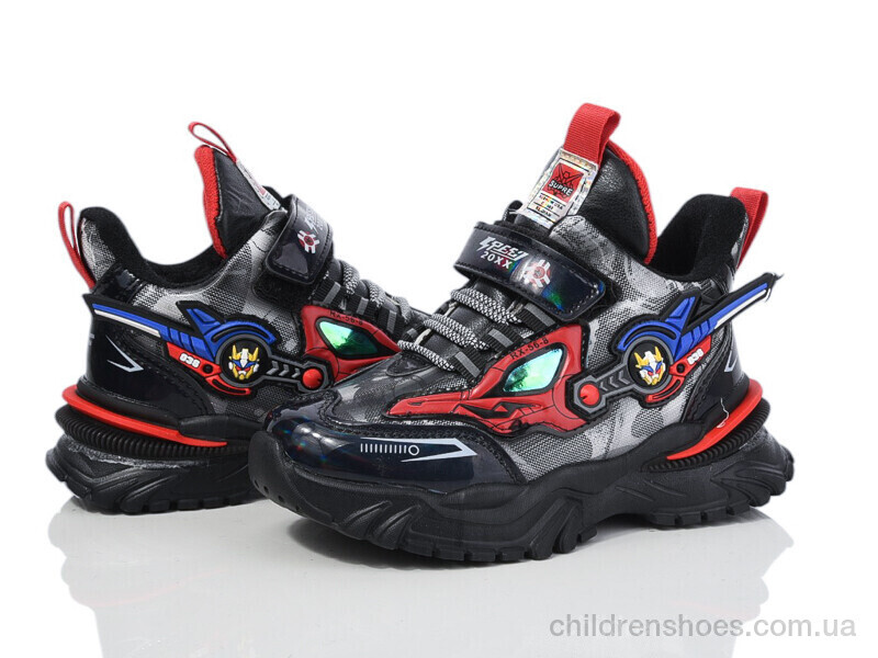 Кроссовки Мифёр 2117-A211B black-red