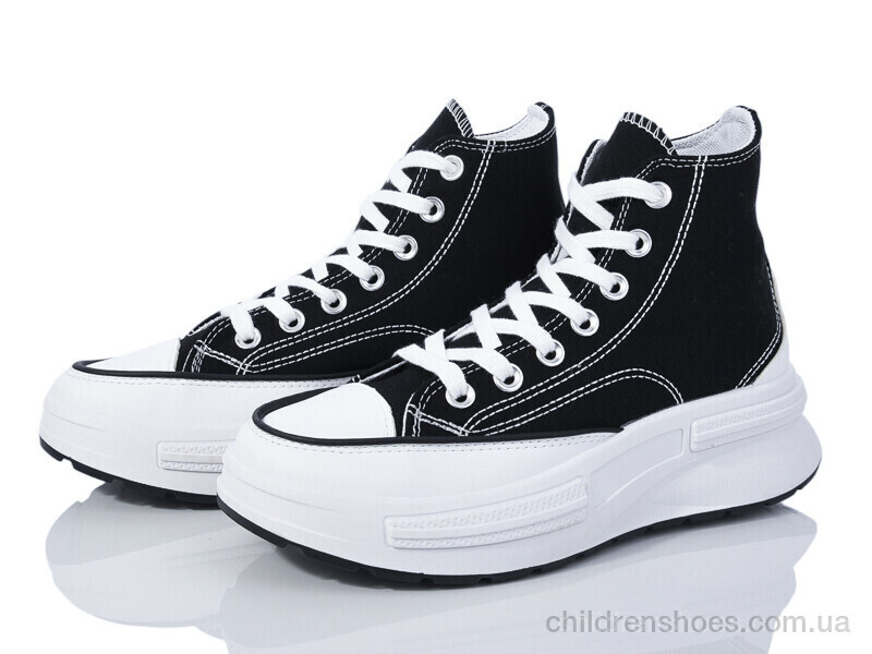 Кеды 20-1042 black Violeta / p. 36-41 / 8пар