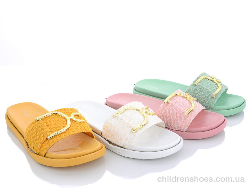 Шлепки женские Lion FY886 mix