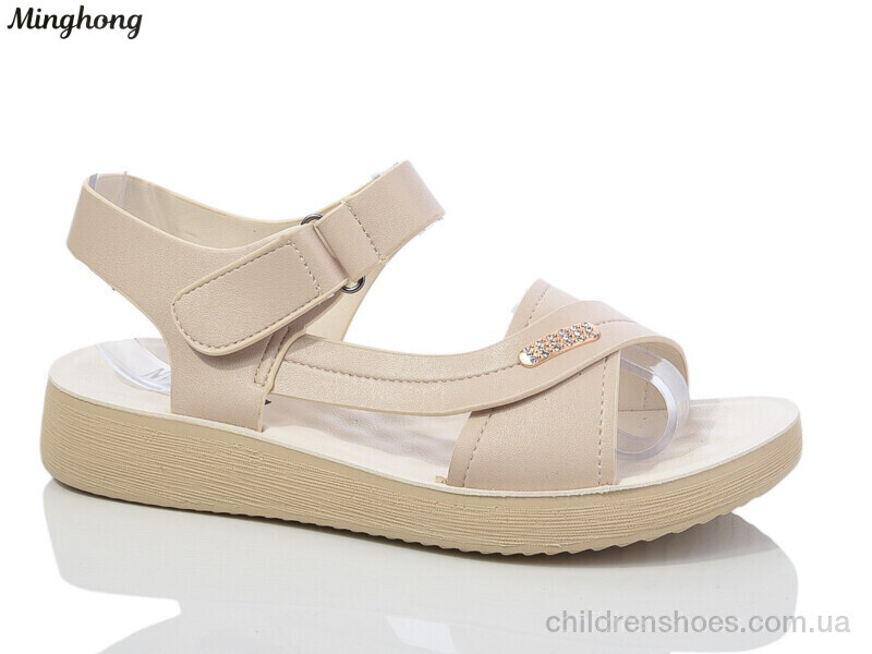 Босоножки Minghong 7722-39 beige масажка