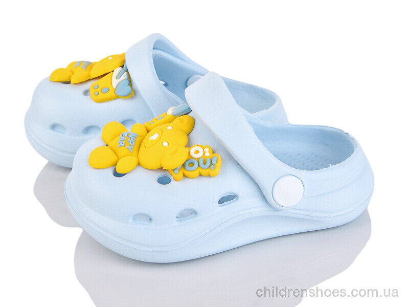 Кроксы No brand A1015-1 l.blue