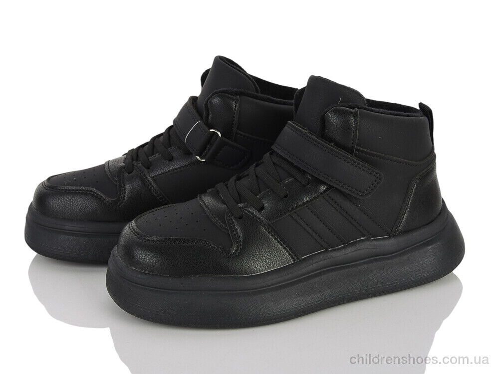 Кроссовки T6539P-1 black Clibee-ShoSho / p. 33-38 / 6пар