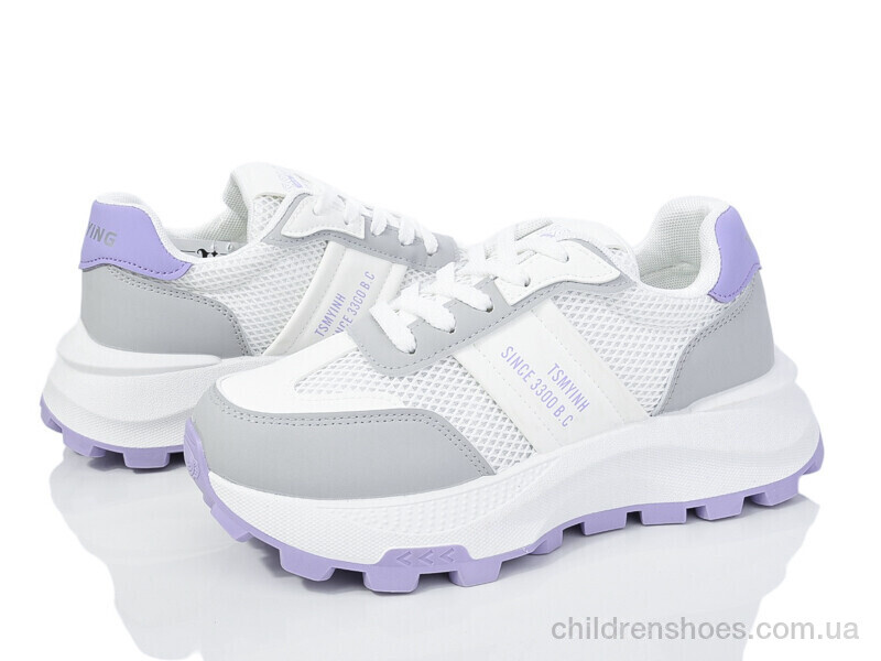 Кроссовки Violeta 149-53 white-grey