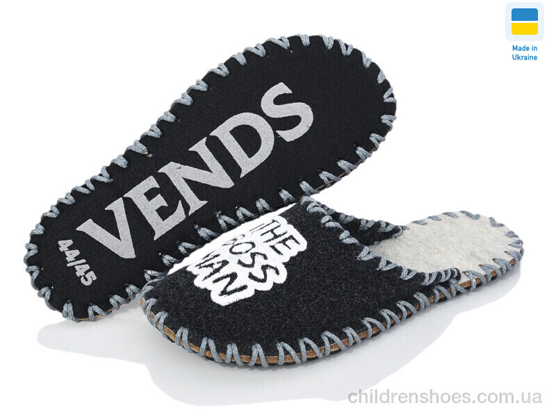 Тапки Vends 354M асфальт