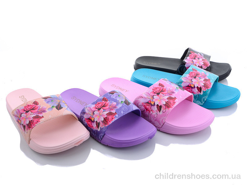 Шлепки женские Sidney 649-16 mix