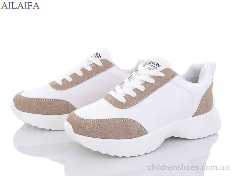 Кроссовки No brand 2362 apricot піна