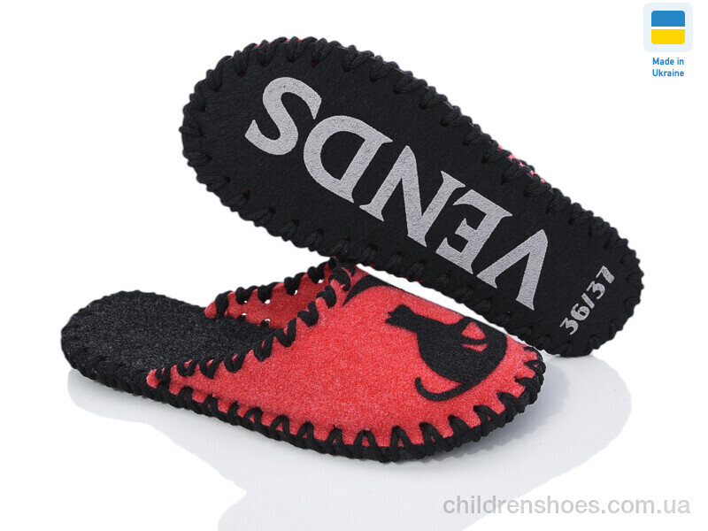 Тапки Vends 190 червоний