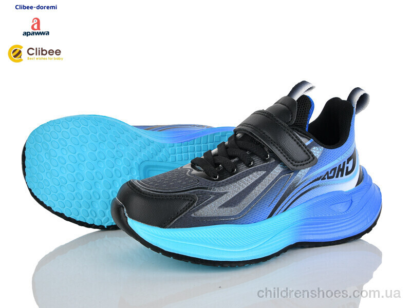 Кроссовки Clibee LC191-2 black-royal