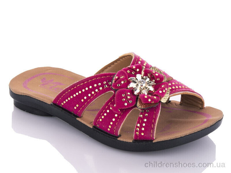 Шлепки K26-Elena 1 fuchsia (25-29) DeMur / p. 25-29 / 6пар