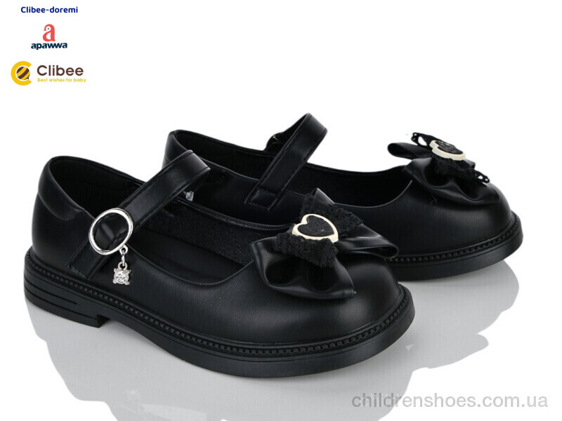 Туфли DC809 black Clibee-Doremi / p. 31-36 / 6пар