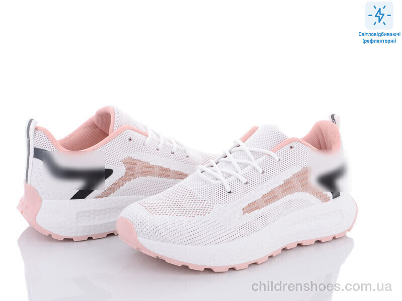 Кроссовки Violeta only one 143-28 white-pink